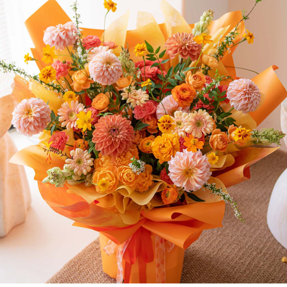 Florist Supply Shop - Премиальная упаковочная бумага для цветов, водонепроницаемый
