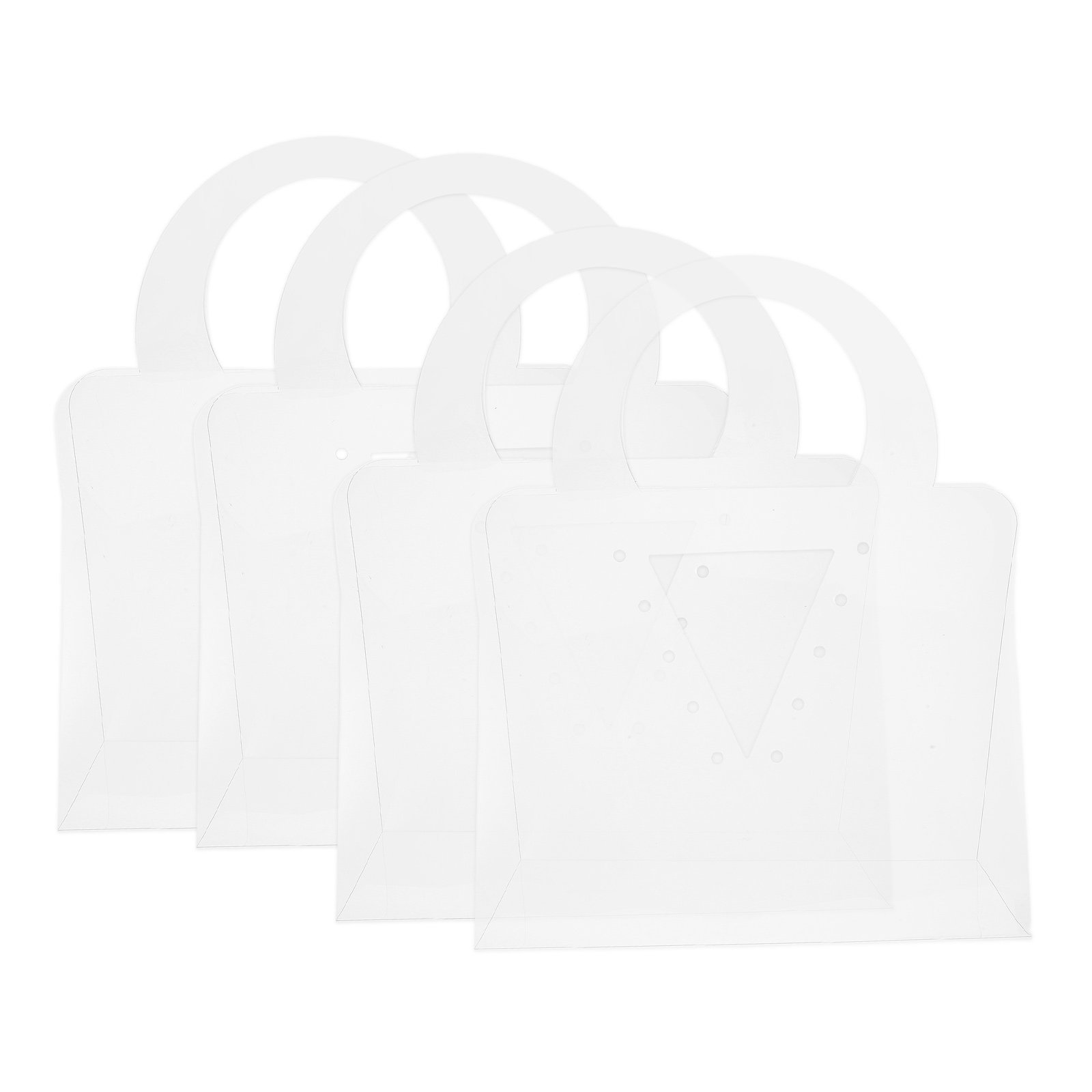 Florist Supply Shop - 4 шт. прозрачных подарочных пакетов с